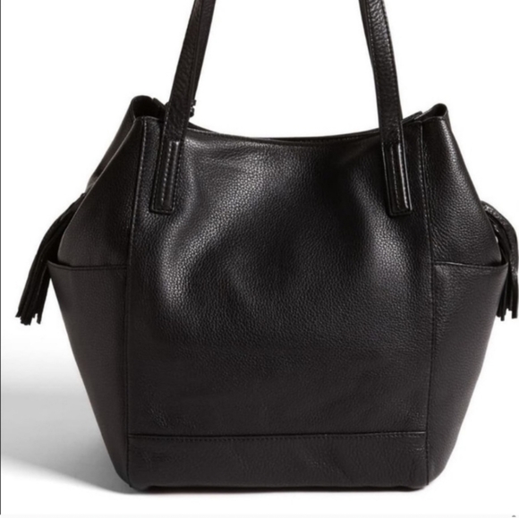 Micheal kors Ashbury Full Leather shoulder bag. BLACK - Picture 3 of 8